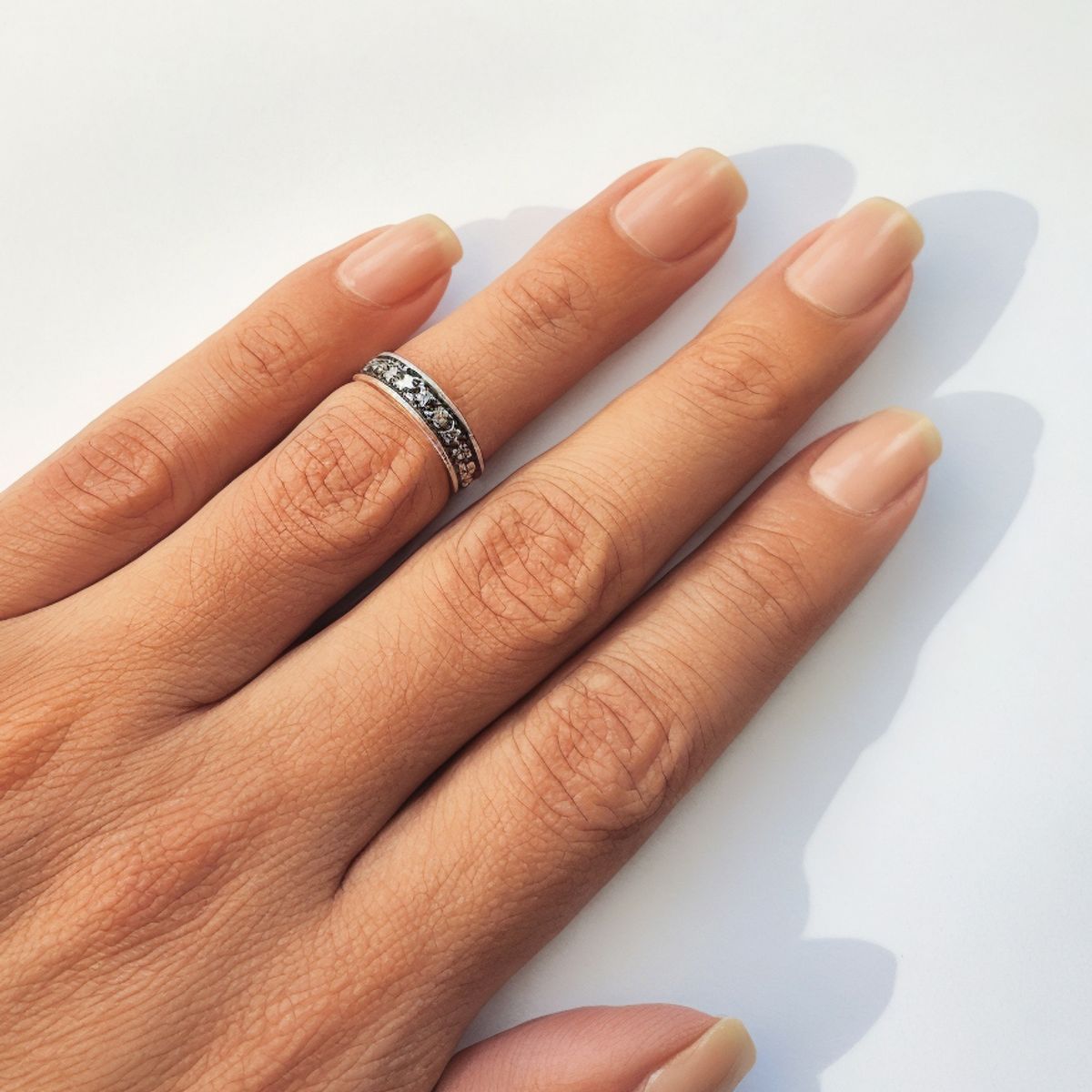 COGGIOLA - Anillo Midi Estrellas Plata Fina 925