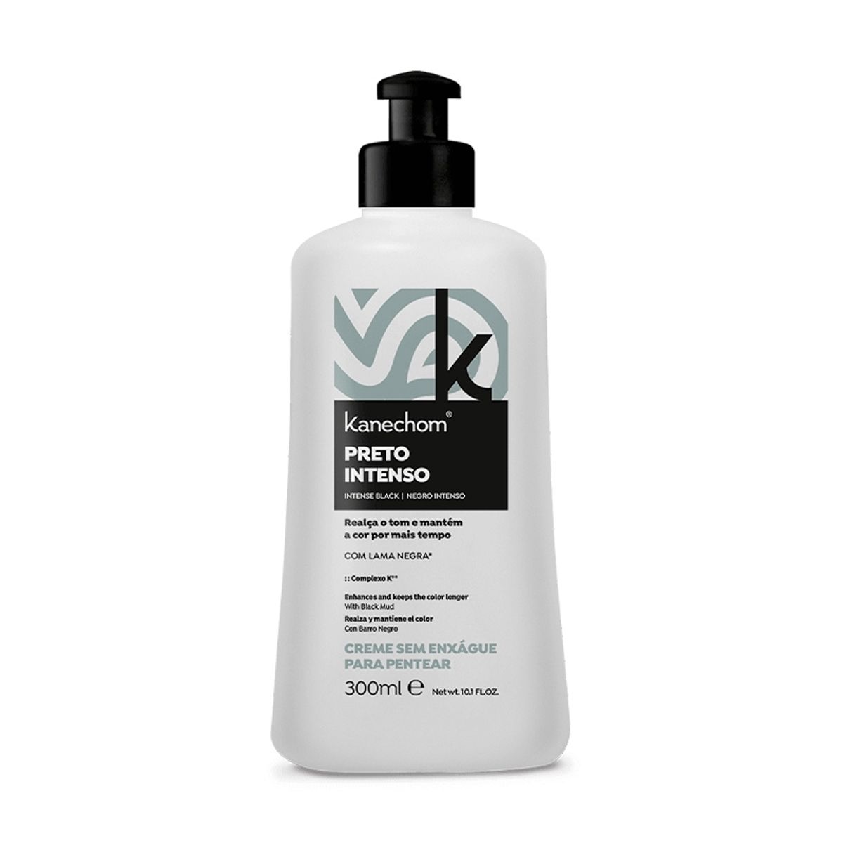 KANECHOM - Crema De Peinar Realza Negros Intensos Kanechom 300 Ml.-