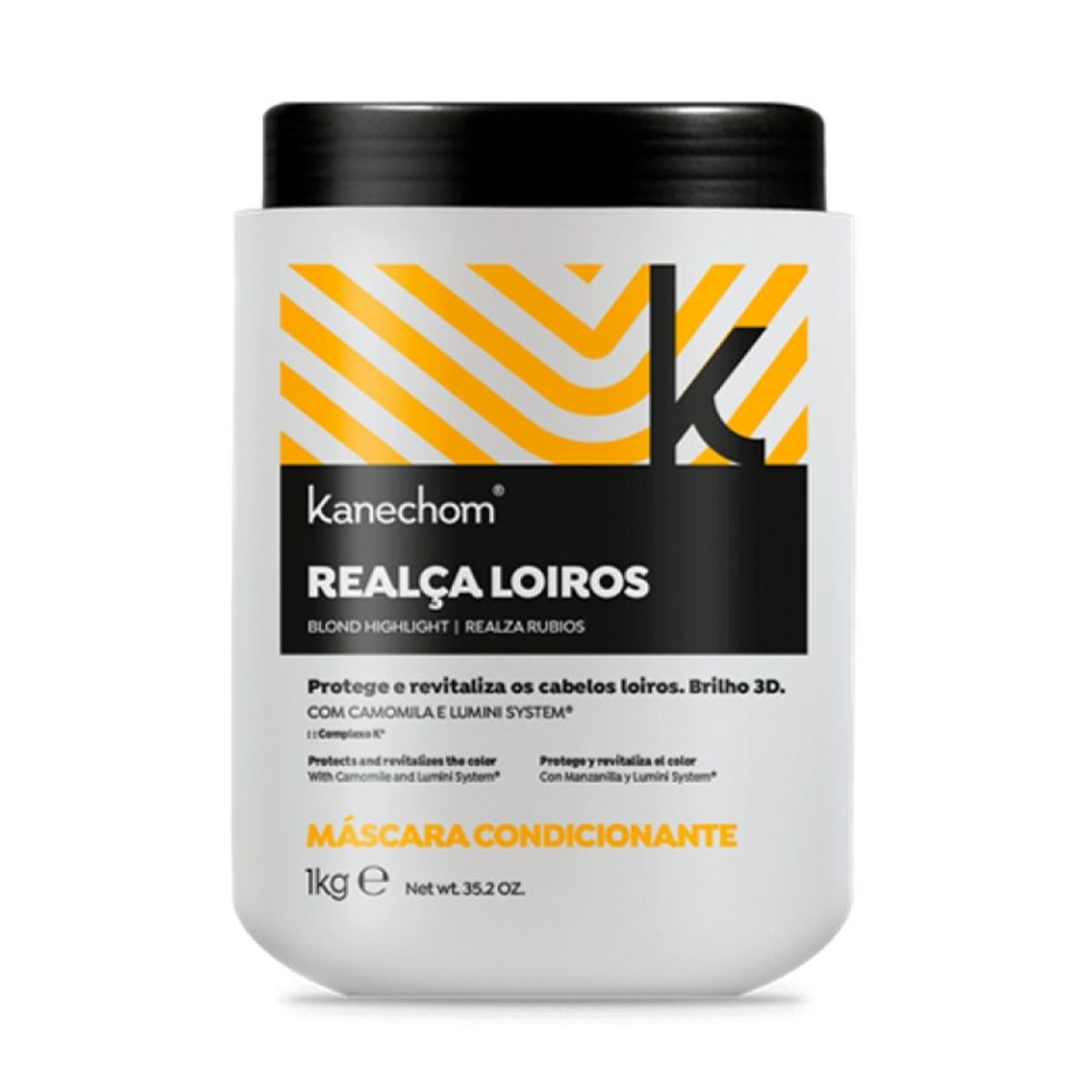 KANECHOM - Máscara Capilar Acondicionadora Realza Rubios Kanechom 1000 G
