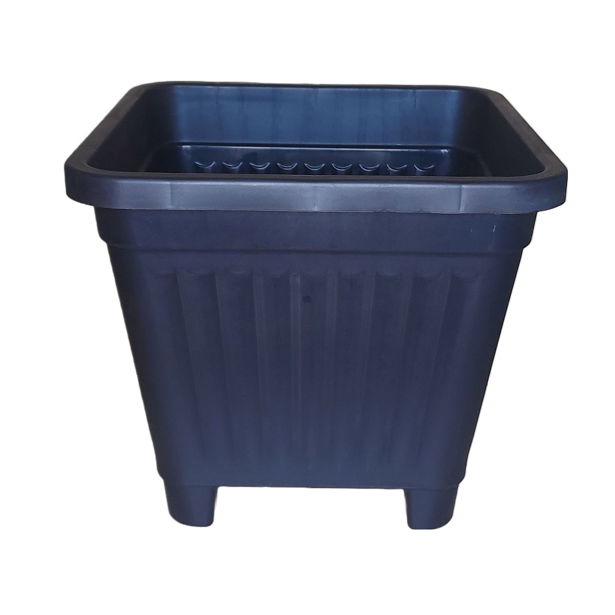 GENERICO - pack x 3 macetero cuadrado 40 cms