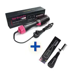 UTILISIMO - Cepillo Alisador Secador 3 en 1 + Crema Alisado Instantáneo