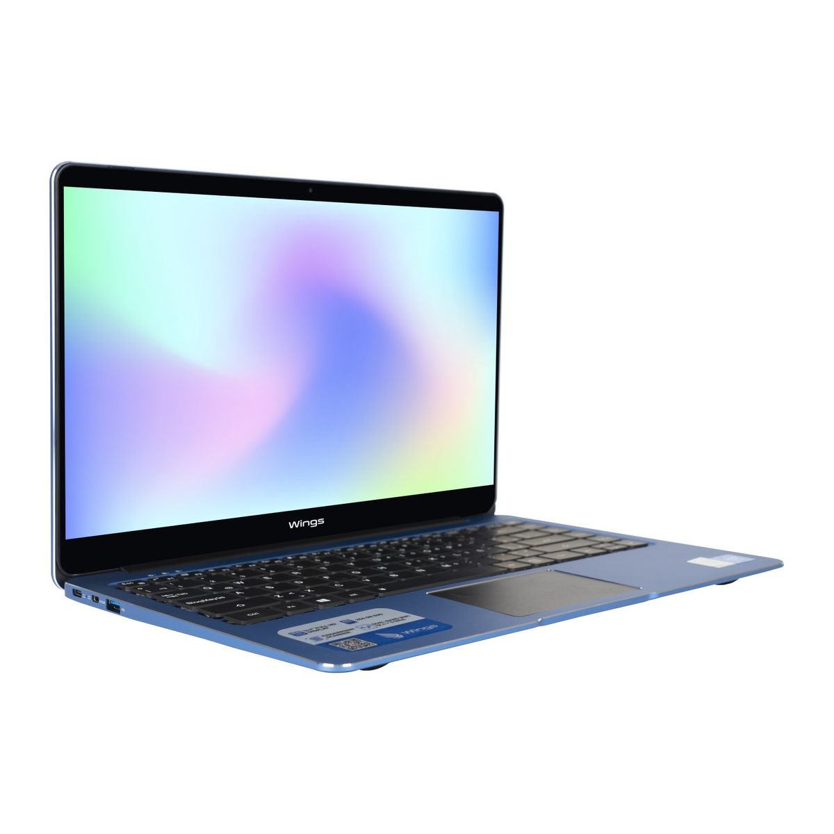 WINGS - Notebook Wings Intel Celeron Con Ssd 256gb Ram 8gb De 14 azul.