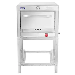TICGAS - Horno 1 cámaras Inox. 50x50 Gas Licuado
