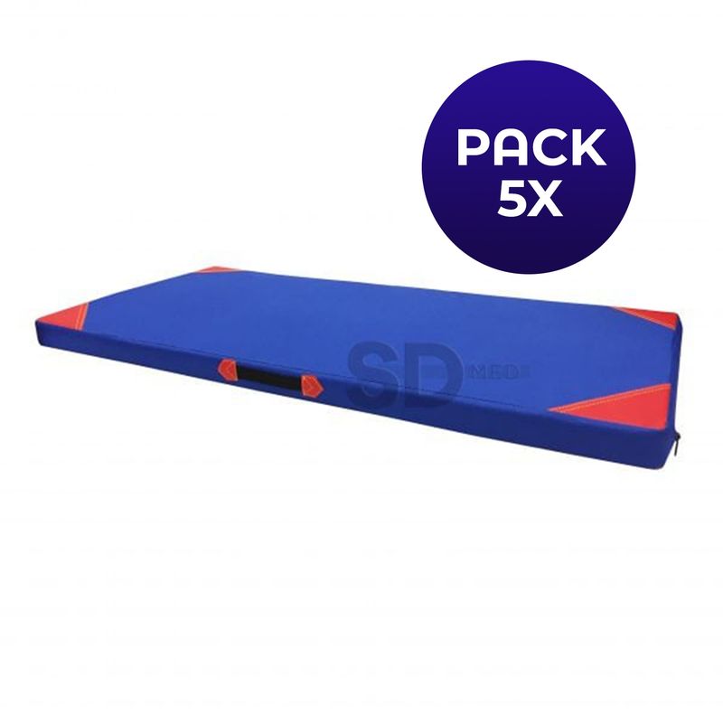 SDFIT - Pack 5x Colchoneta Oxford 100 cm x 50 cm x 5 cm…