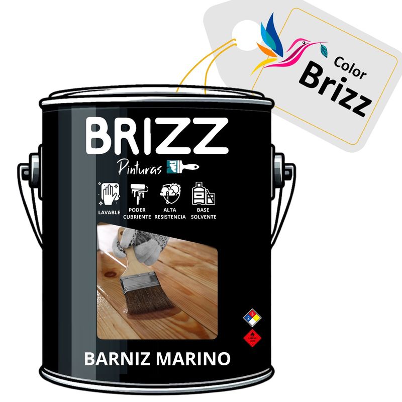 BAUM - BARNIZ MARINO EXTRABRILLO NOGAL  Baum Colorbrizz
