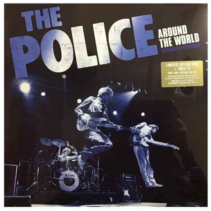 HITWAY MUSIC - POLICE - AROUND THE WORLD (LP+DVD) - VINILO HITWAY MUSIC