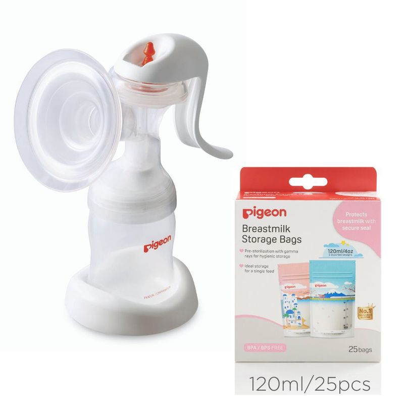 PIGEON - Pack Extractor Manual  Bolsa 120ml 25pcs