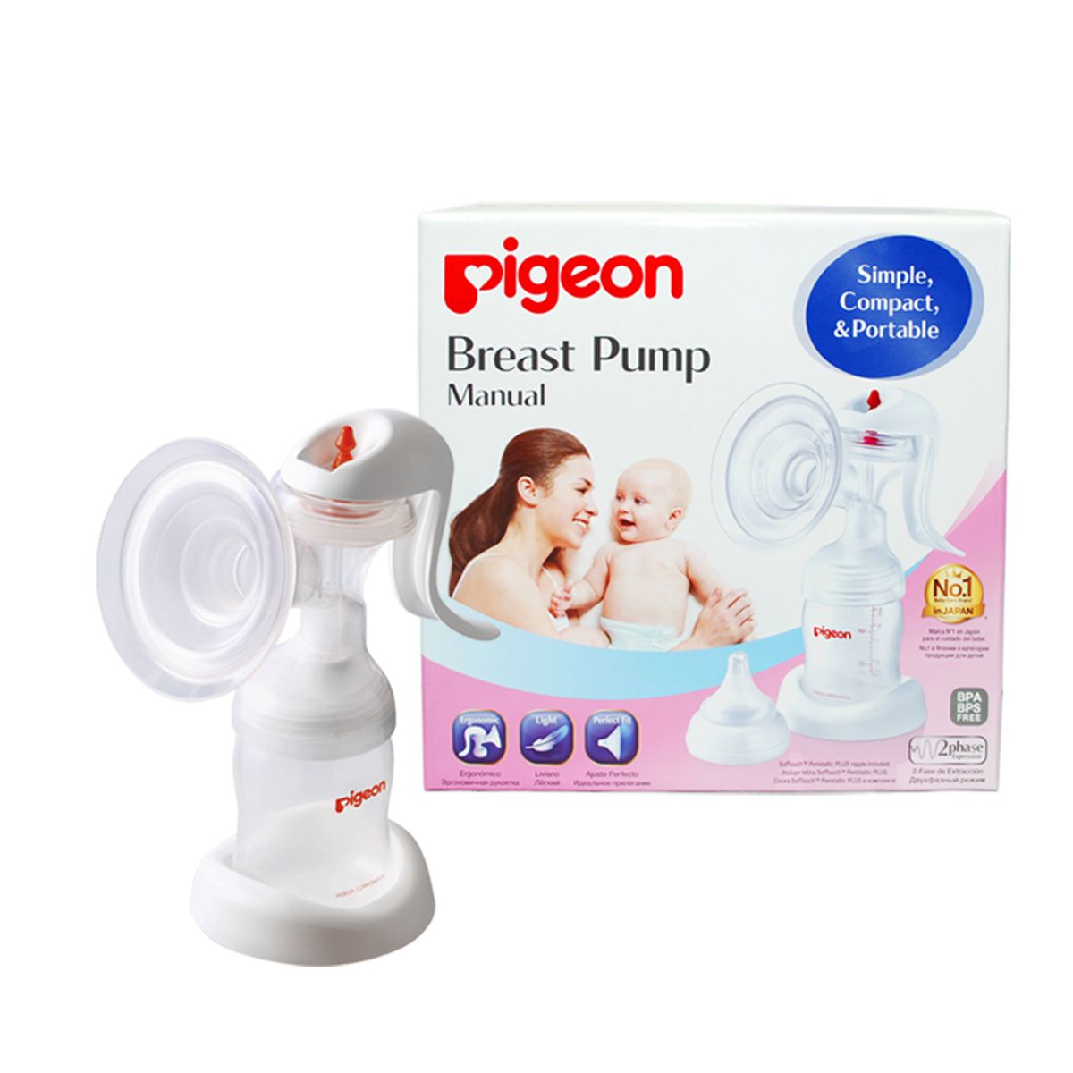 PIGEON - Pack Extractor Manual + Bolsa 120ml