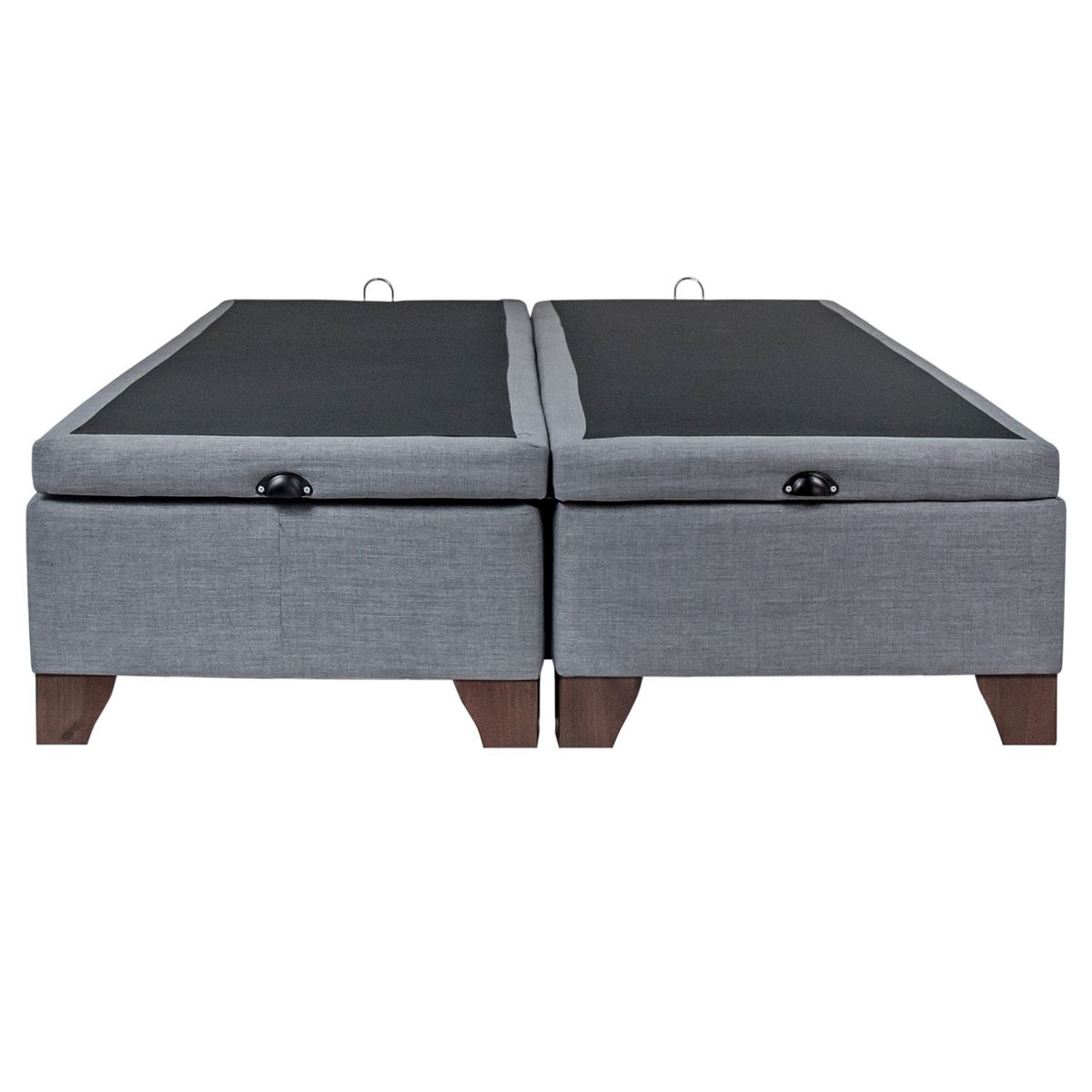 BLOCCARE - Base de Cama Baul Emma 2 Plaza L190 cm con patas de madera 11 cm
