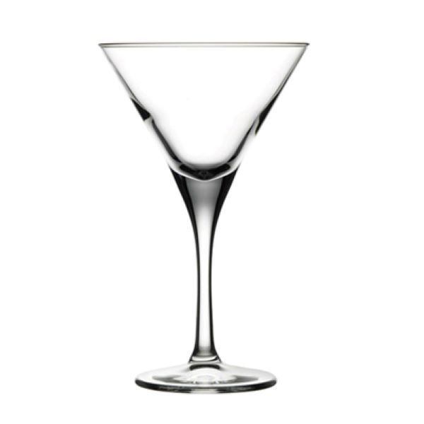 Set De 6 Copas Vidrio Martini V-Line 250Cc
