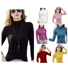 EVERSO - Pack 6 Camiseta Mujer Beatle Bambú Manga Larga Cómoda