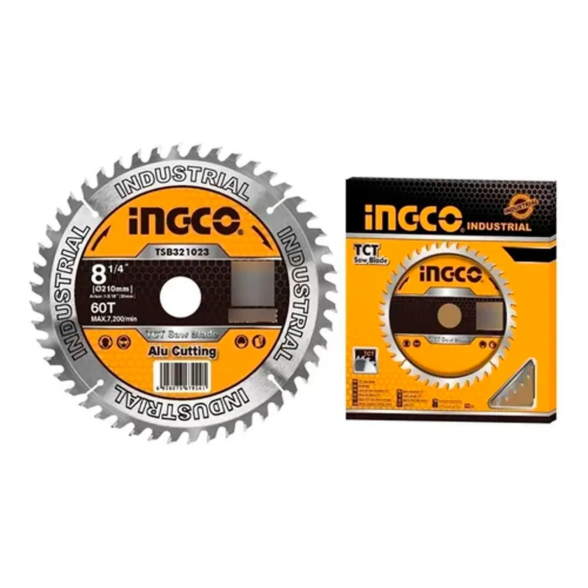 INGCO - Disco De Corte Para Aluminio 210mm 60dientes Ingco Tsb321023