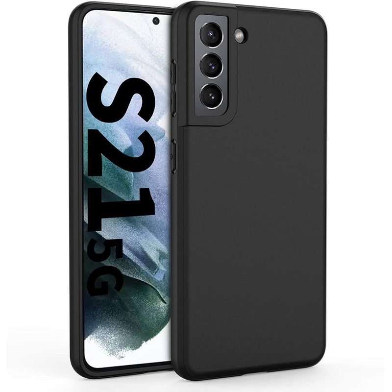 GENERICO - Carcasa de Silicona Para Samsung Galaxy S21 Negro…