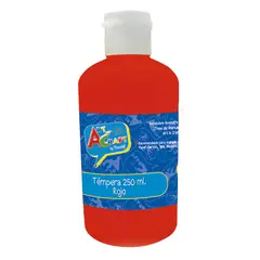 PRONOBEL - Tempera 250 ml Rojo Art & Craft