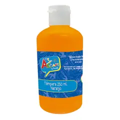 PRONOBEL - Tempera 250 ml Naranjo Art & Craft
