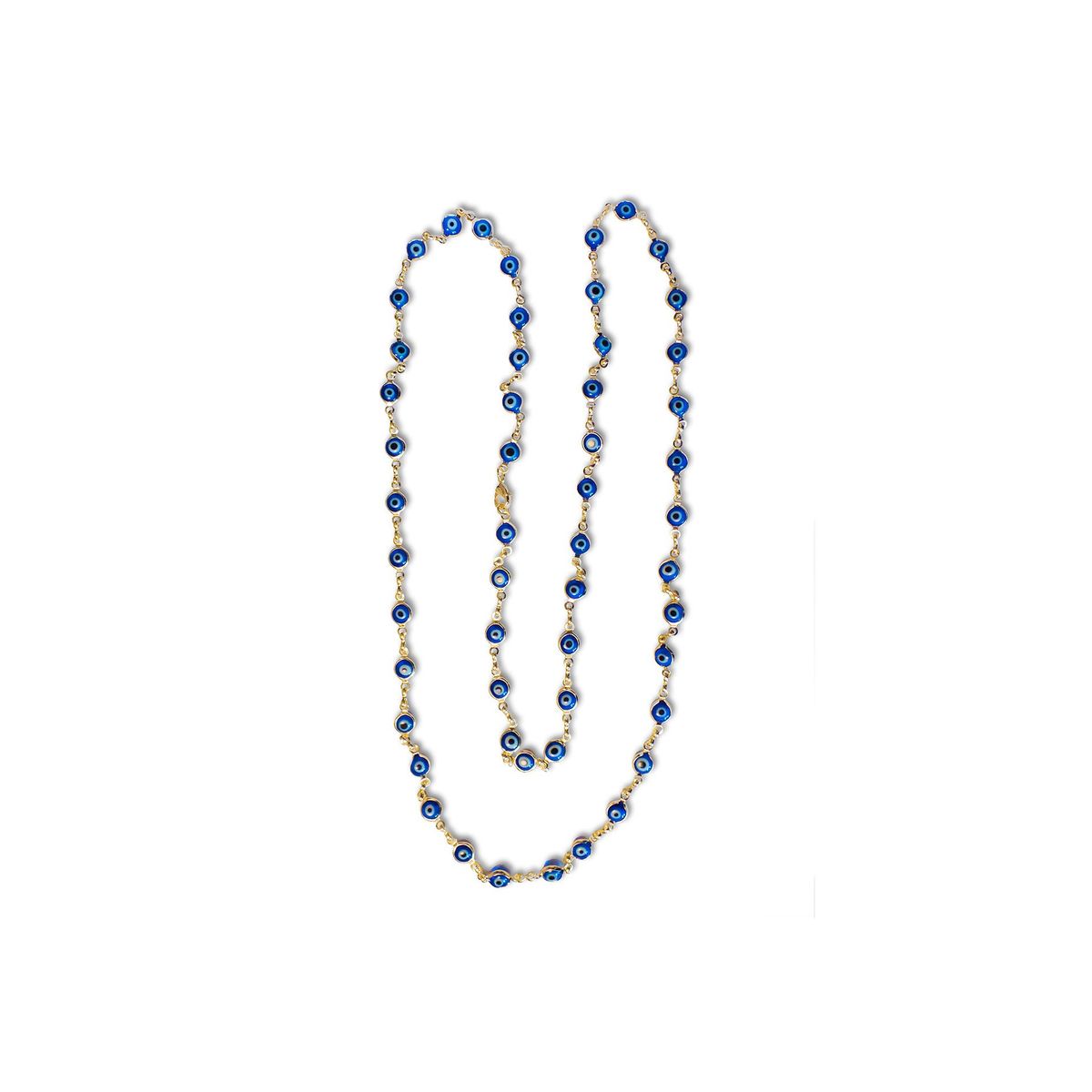 COGGIOLA - Collar Ojo Turco Enchapado Oro 18K