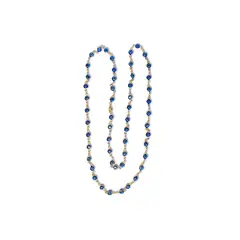 ANDREA COGGIOLA JOYAS - Collar Ojo Turco Enchapado Oro 18K