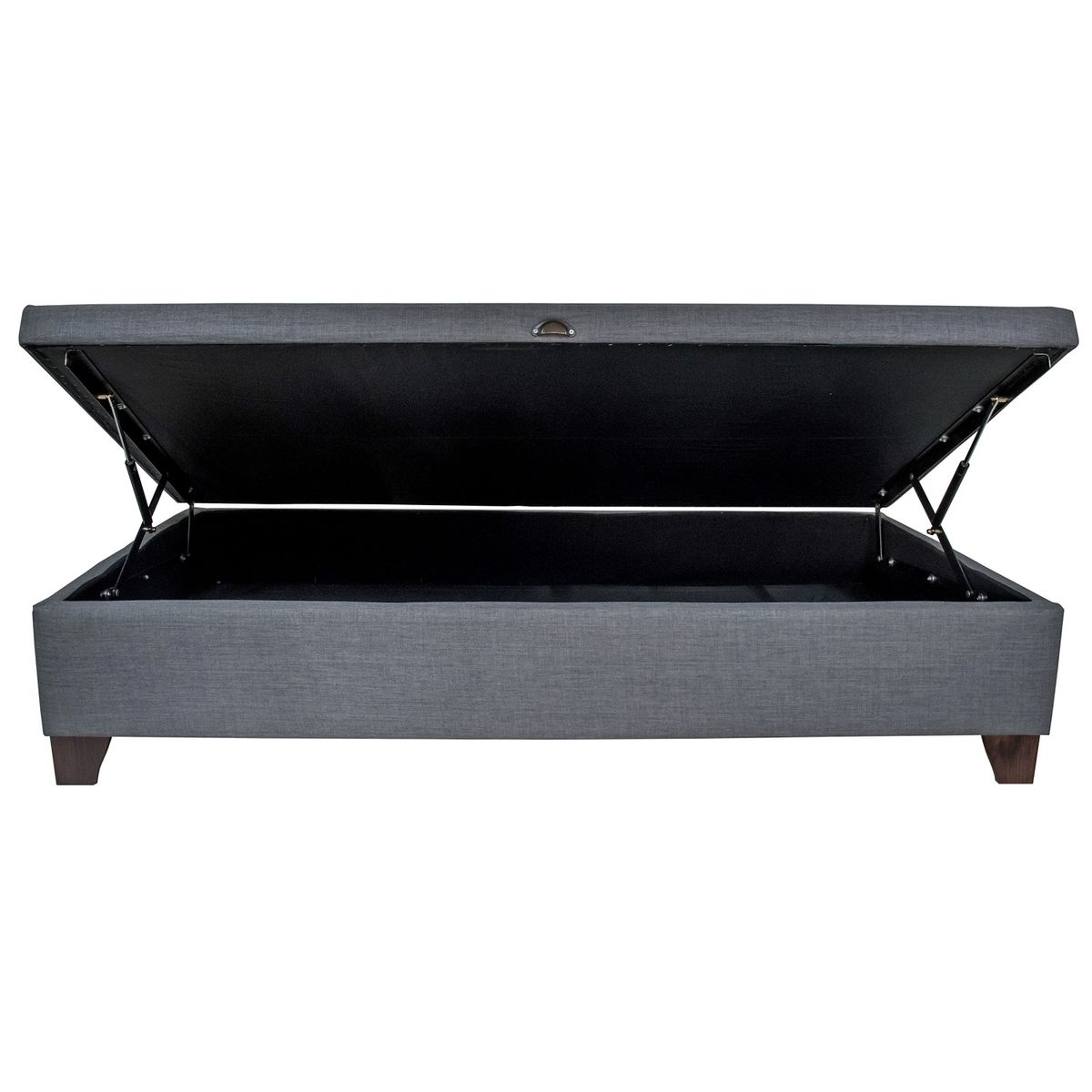 BLOCCARE - Base Cama Baul 1.5 Plaza L190 cm con patas 11cm para Aspiradora Robot