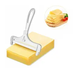 GENERICO - Rebanador Corta Queso Ajustable Aluminio