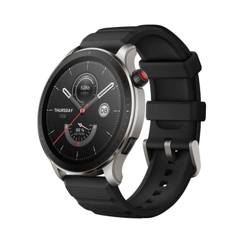 AMAZFIT - Smartwatch Amazfit Gtr 4 Negro GPS Amoled Llamadas