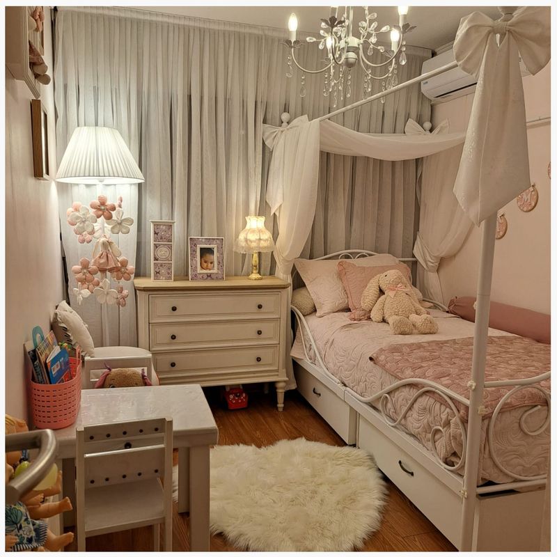 GENERICO - Cama Princess Fierro Forjado Infantil