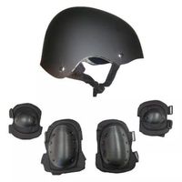 Casco Rodilleras Coderas Jóvenes Y Adultos