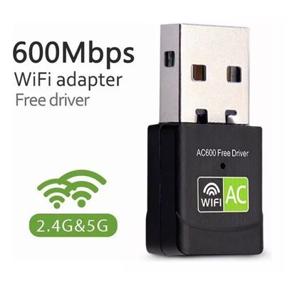 Imagen 2 del producto Adaptador Wifi Usb Ac Doble Banda Dual 2.4 Y 5 Ghz + Rapido
