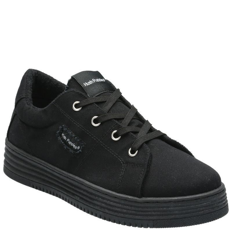 HUSH PUPPIES - Zapatilla Mujer Ollie Negro HUSH PUPPIES