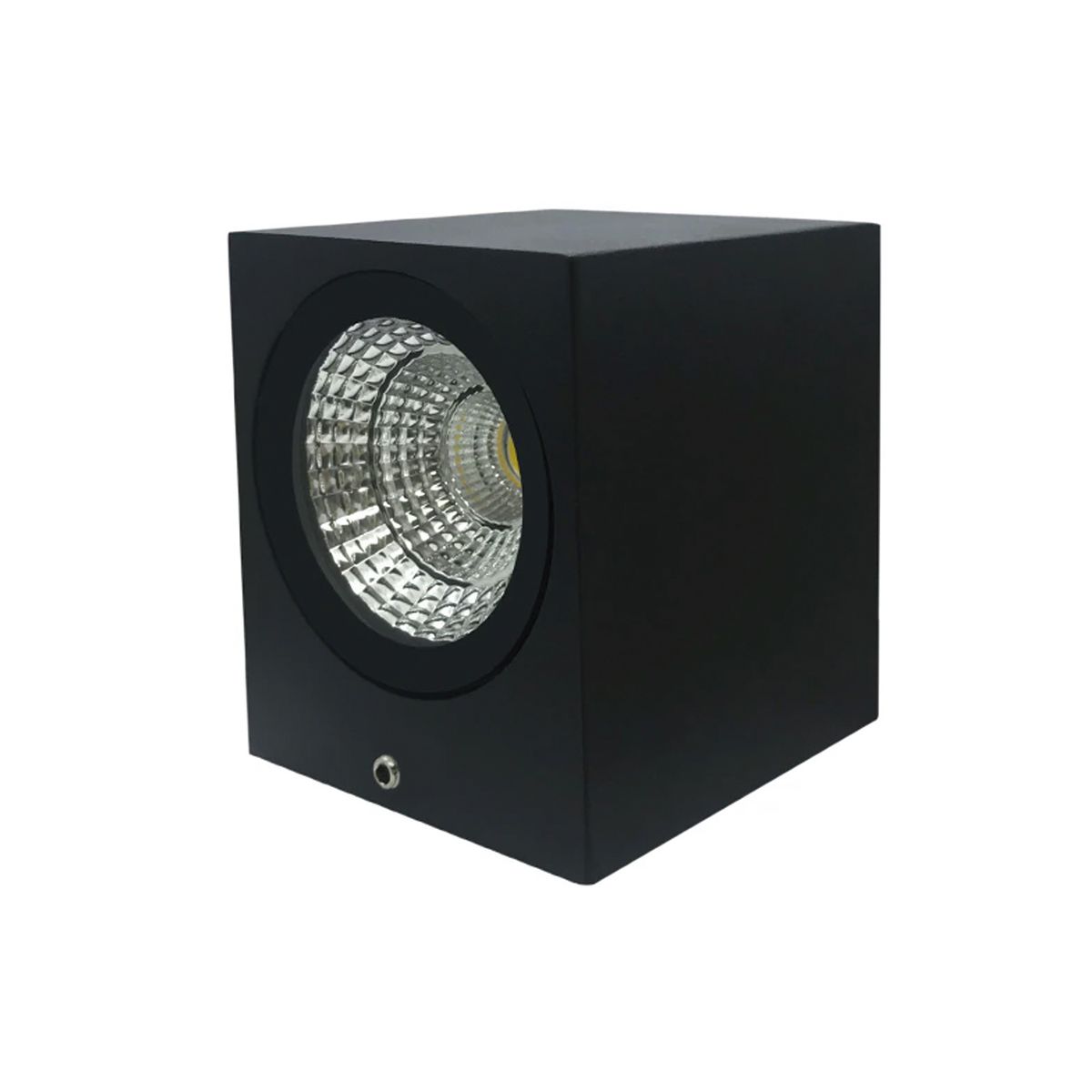 WANT - Apliqué Simple Porta GU-10 Cuadrado Kapelle Incluye Ampolleta Cálida