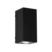 Apliqué Doble Porta GU-10 Cuadrado Kapelle Incluye Ampolletas Cálida