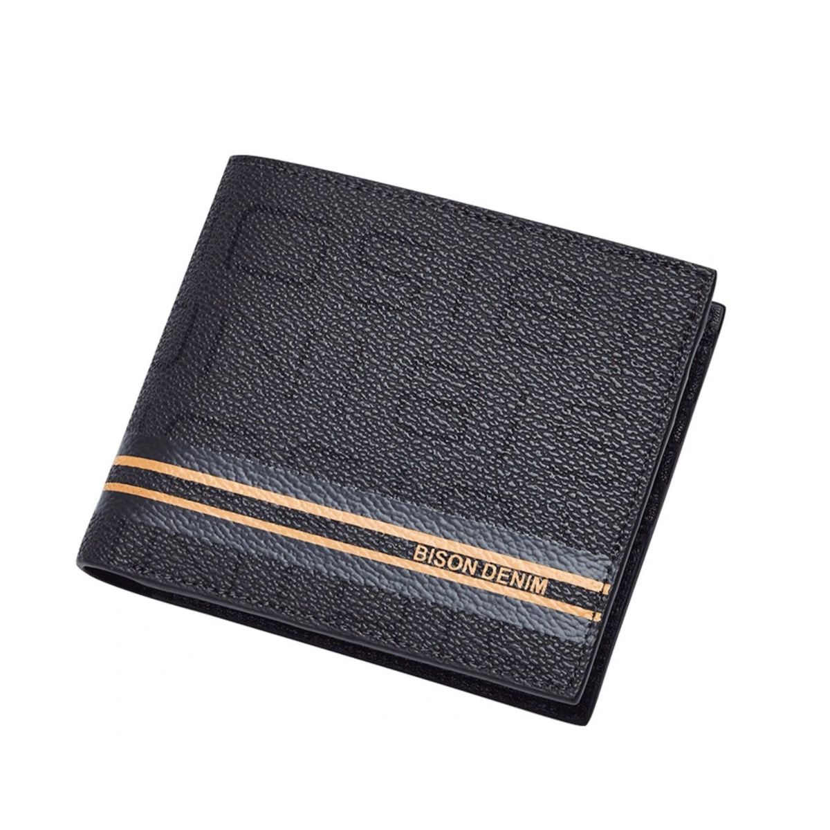 GENERICO - Billetera cuero genuino Bison Denim protec RFID mod Limit