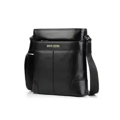 GENERICO - Bolso Bandolera cuero genuino lujo Bison Denim mod Corner