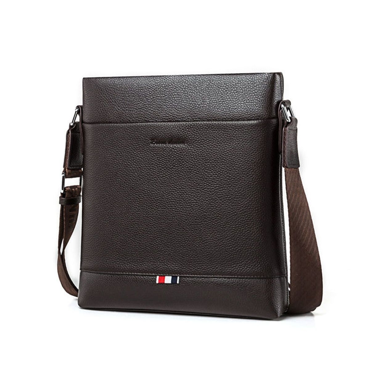 GENERICO - Bolso Bandolera cuero genuino lujo Bison Denim mod Mates