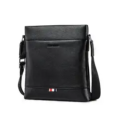 GENERICO - Bolso Bandolera cuero genuino lujo Bison Denim mod Mates