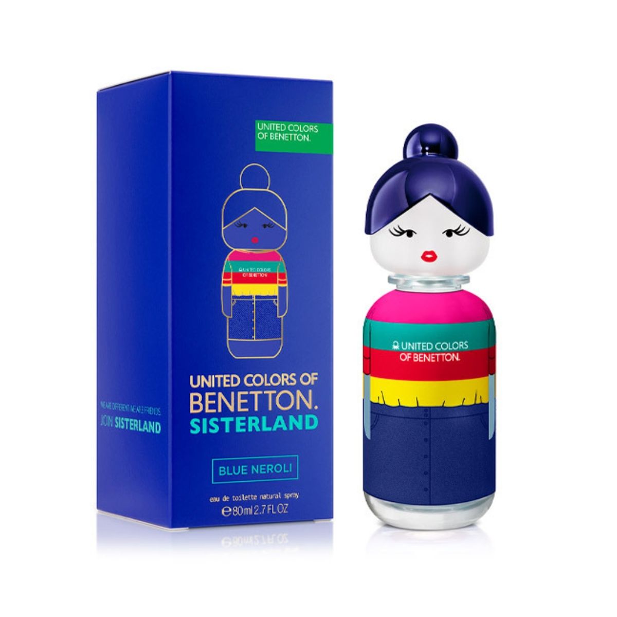 BENETTON - BENETTON SISTERLAND BLUE NEROLI EDT 80ML