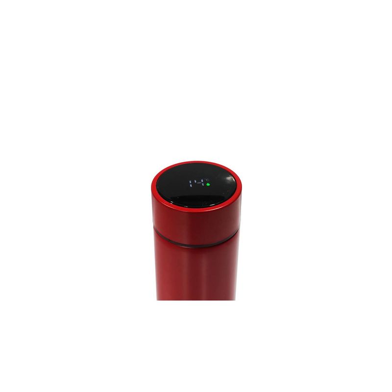 GENERICO - Termo Digital Inteligente Pantalla Led Inteligente Temperatura - Rojo