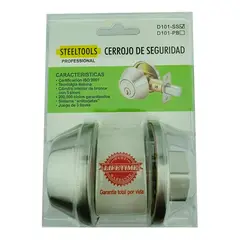 GENERICO - Chapa De Seguridad Llave Mariposa D101pbd101ss Steeltools