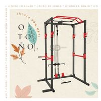 Jaula Rack Home Polea Dips 1055…