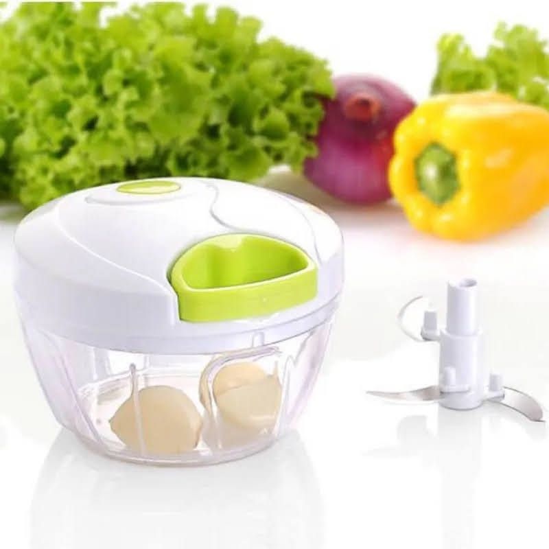 GENERICO - Picador Alimentos Manual Procedador Multiuso Ajo Cebolla