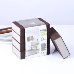GENERICO - Pack x4 Esponja Magica Elimina Oxido Grasa Parrillas Ollas
