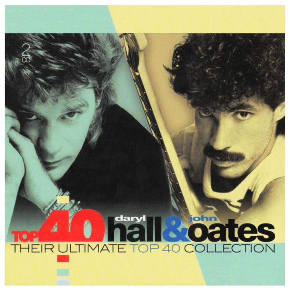 HITWAY MUSIC - DARYL HALL & JOHN OATES - TOP 40 (2CD) - CD HITWAY MUSIC