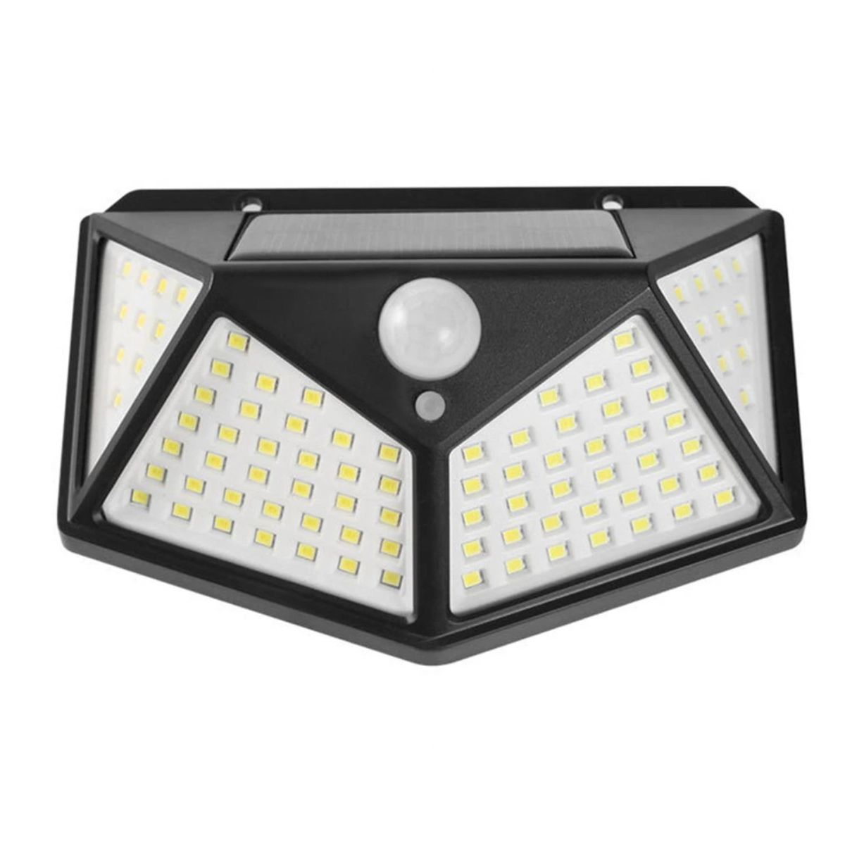 GENERICO - X5 Focos Lámpara Solar Led Exterior Sensor De Movimiento Led