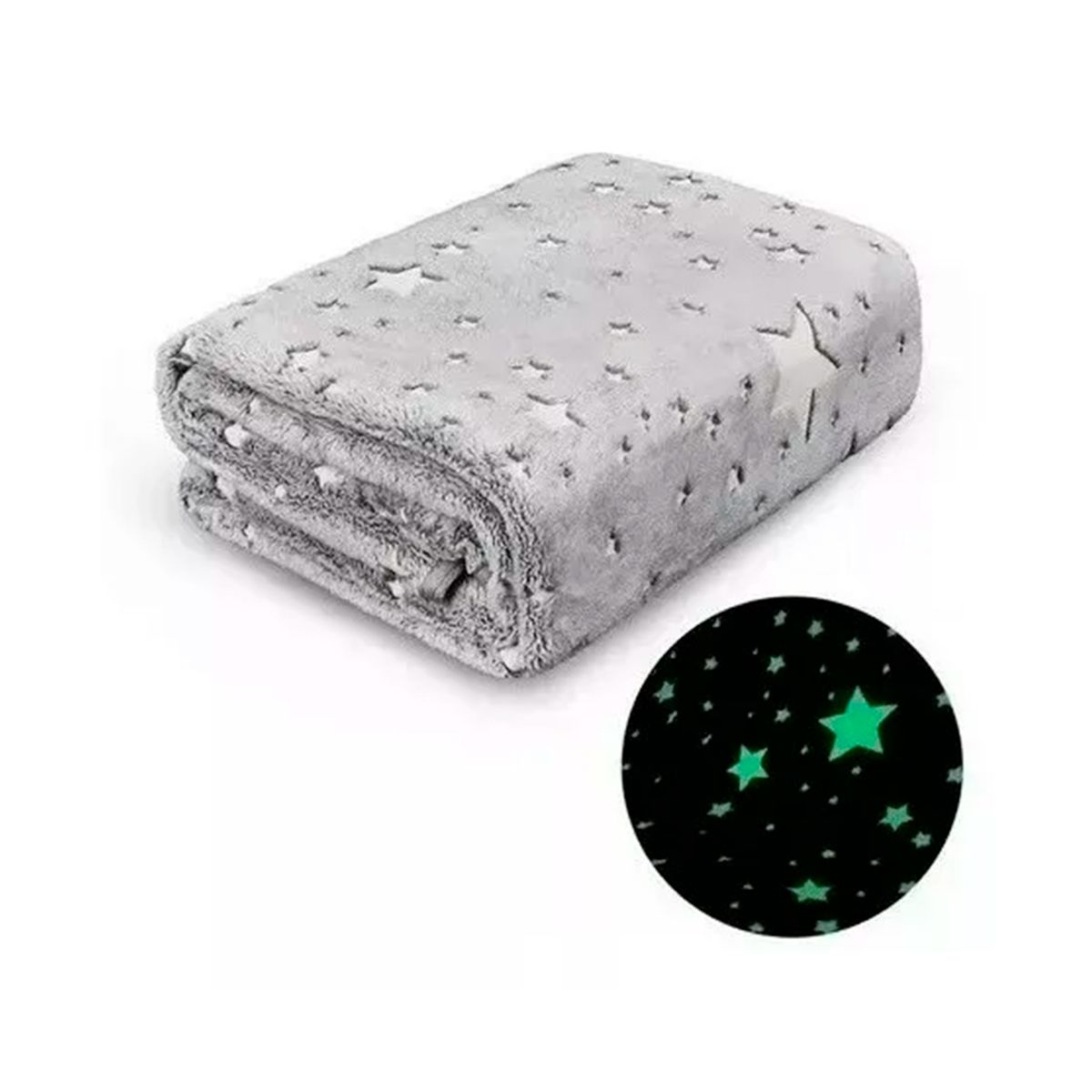 GENERICO - Manta Magica Brillante De Polar 1.5 Plaza Para Niños