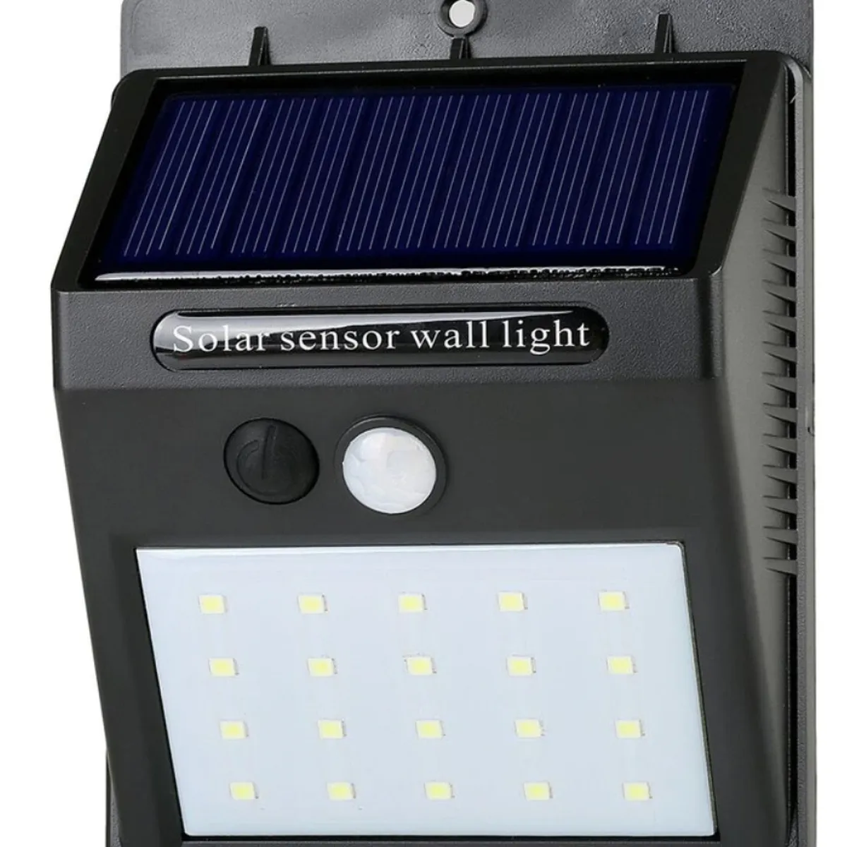5 Focos Solares De 20 Led Con Sensor Movimiento Exterior Led, marca GENERICO - Foto 2