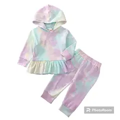 ANGO - Conjunto Bebé Niña Tie Dye