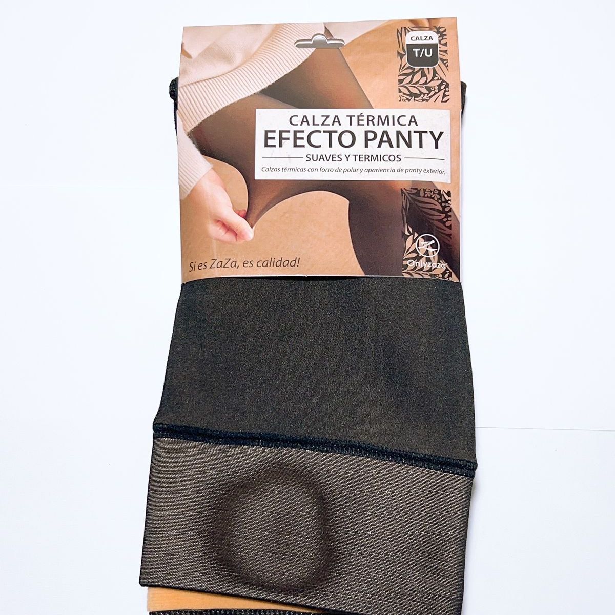 GARSIL - Calza De Dama Efecto Panty Piel De Chiporro