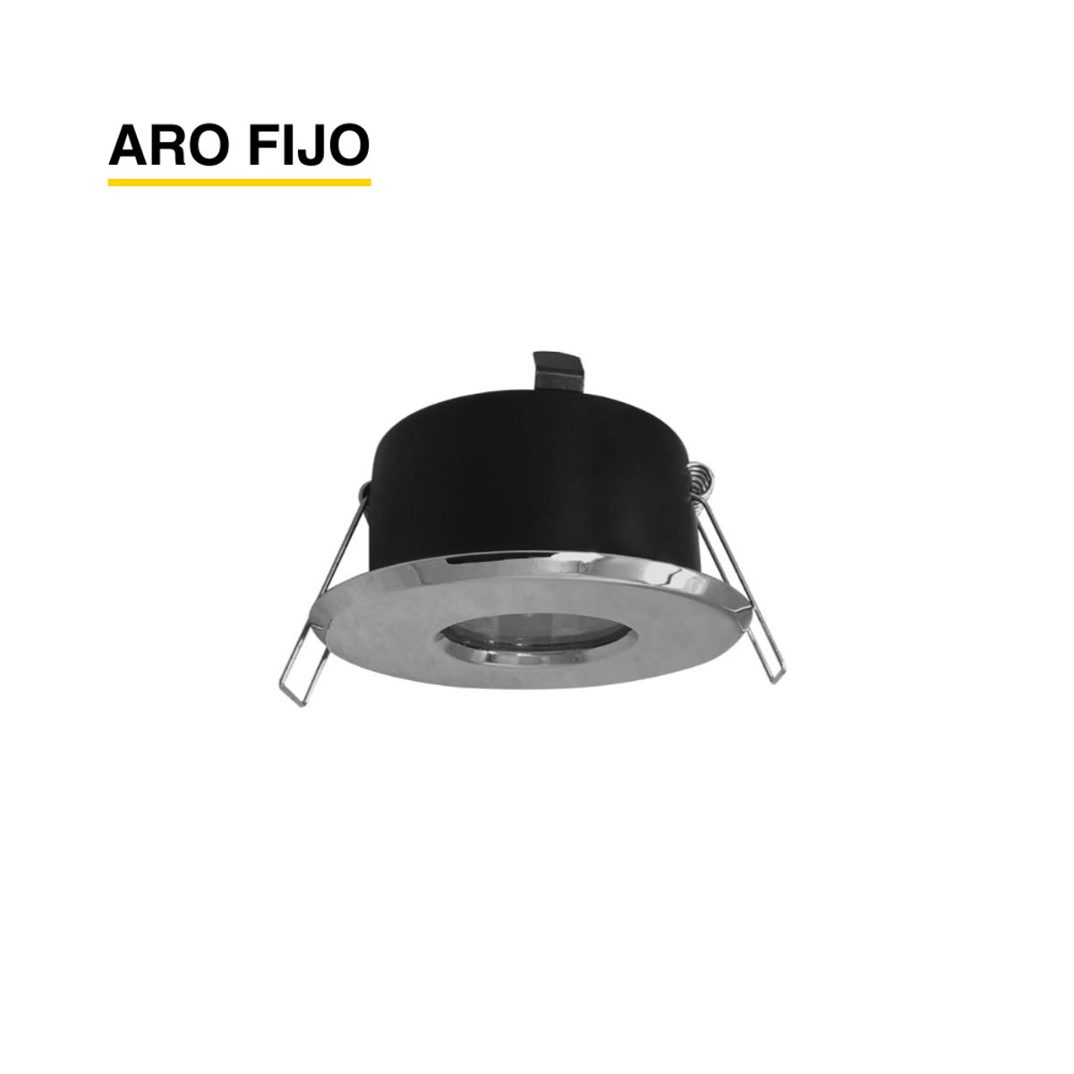 Aro Empotrable Fijo 84cm Corte 7cm Porta Gu10 No incluye Zócalo, marca DEMASLED - Foto 2