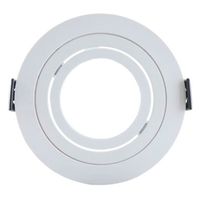 Aro Móvil Embutido Dicroica Porta Gu10 No incluye Zócalo