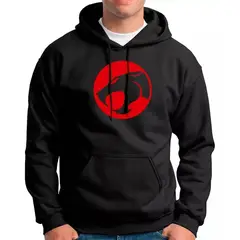 ROLY - Poleron Negro Thundercats Algodón