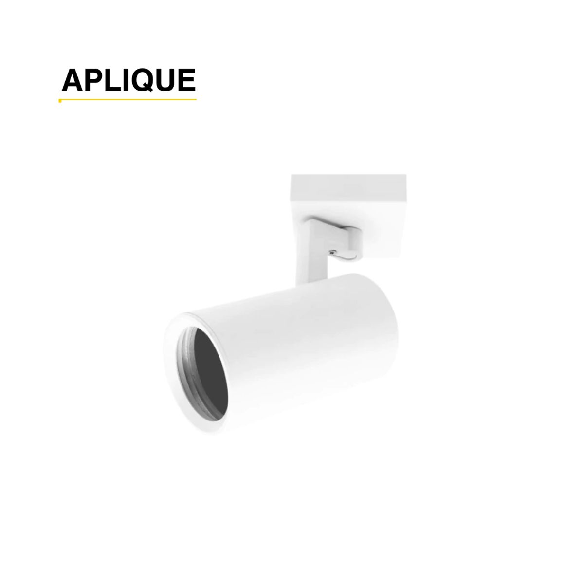 DEMASLED - Aplique Techo Muro Foco Móvil Dirigible Porta Gu10 Sin Ampolleta